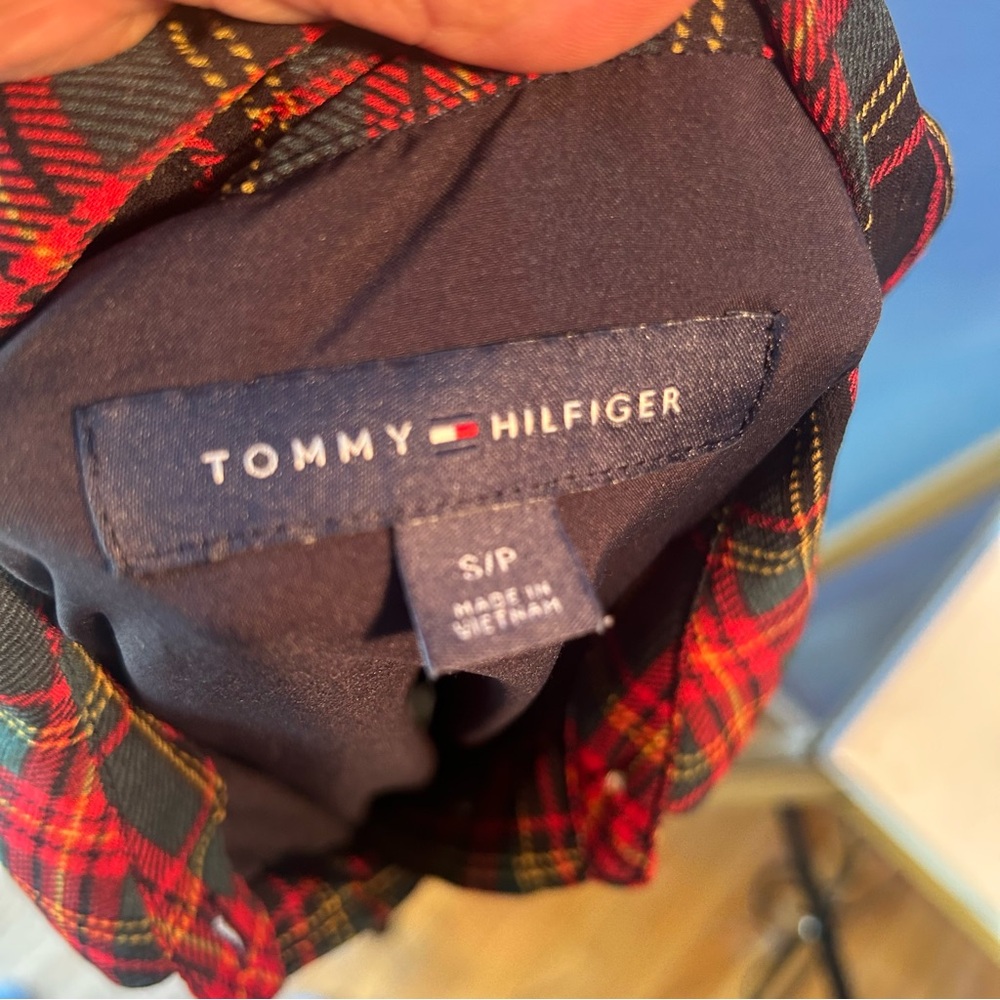 Tommy Hilfigure| plaid shirt dress - Picture 3 of 13